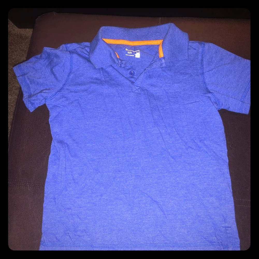 Boys Blue Polo style t-shirt